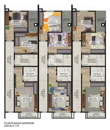 Imagem Casa com 3 Quartos à Venda, 132 m² em Jaraguá 99 - Jaraguá Do Sul Imagem Casa com 3 Quartos à Venda, 132 m² em Jaraguá 99 - Jaraguá Do Sul