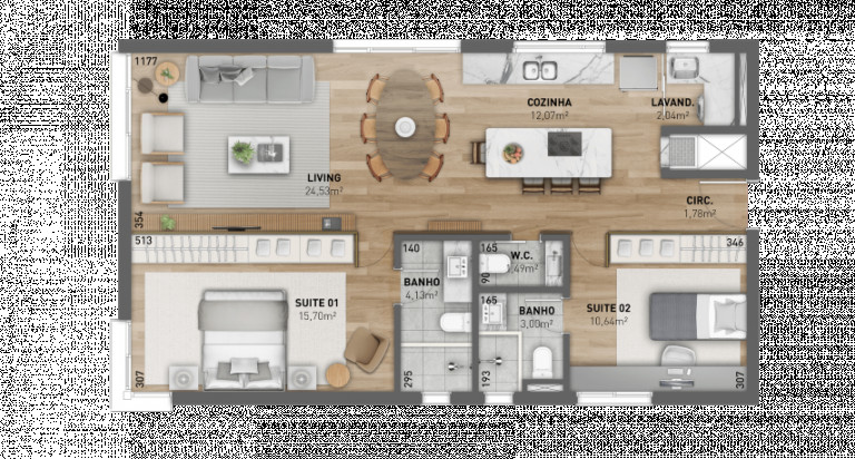 Imagem Apartamento com 2 Quartos à Venda, 81 m² em Auxiliadora - Porto Alegre