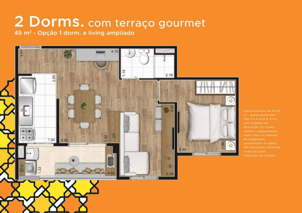 Imagem Apartamento com 2 Quartos à Venda, 56 m² em Vila Moraes - São Paulo