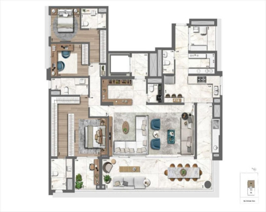 Imagem Imóvel com 4 Quartos à Venda, 213 m² em Cerqueira César - São Paulo
