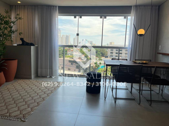 Imagem Apartamento com 1 Quarto à Venda, 57 m² em Jardim Goiás - Goiânia