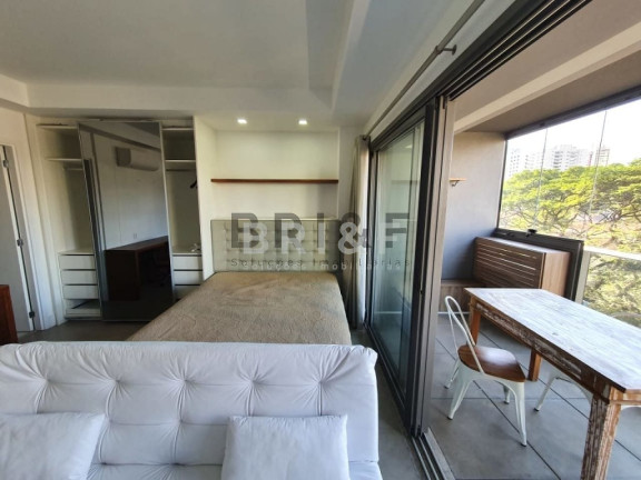 Imagem Apartamento com 1 Quarto para Alugar, 40 m² em Brooklin - São Paulo