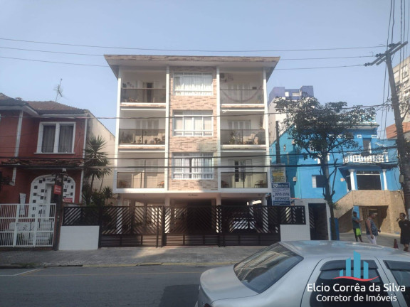 Apartamento com 3 Quartos à Venda, 119 m² em Gonzaga - Santos