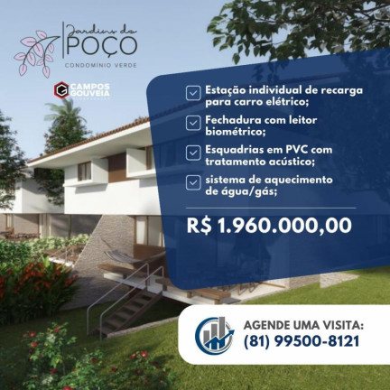 Imagem Casa com 4 Quartos à Venda, 250 m² em Poço Da Panela - Recife Imagem Casa com 4 Quartos à Venda, 250 m² em Poço Da Panela - Recife