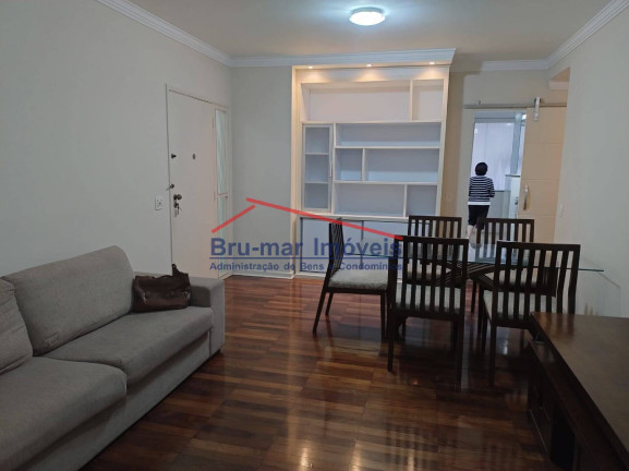 Apartamento com 2 Quartos para Alugar, 129 m² em Pompéia - Santos