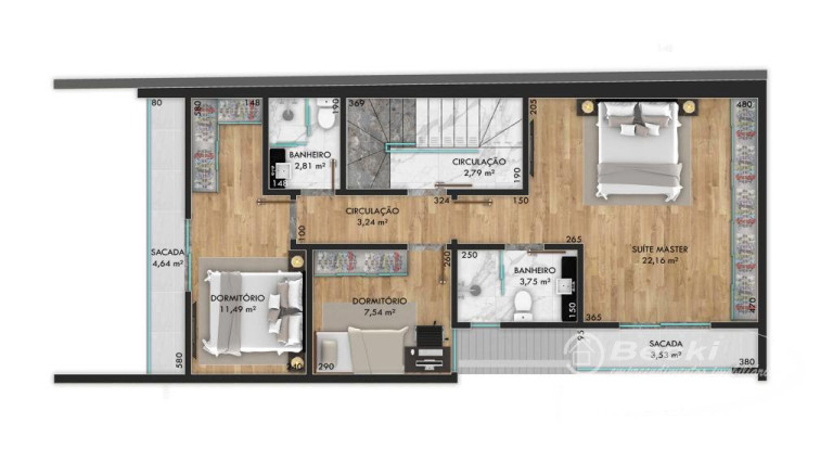 Imagem Casa com 3 Quartos à Venda, 201 m² em Bom Retiro - Joinville