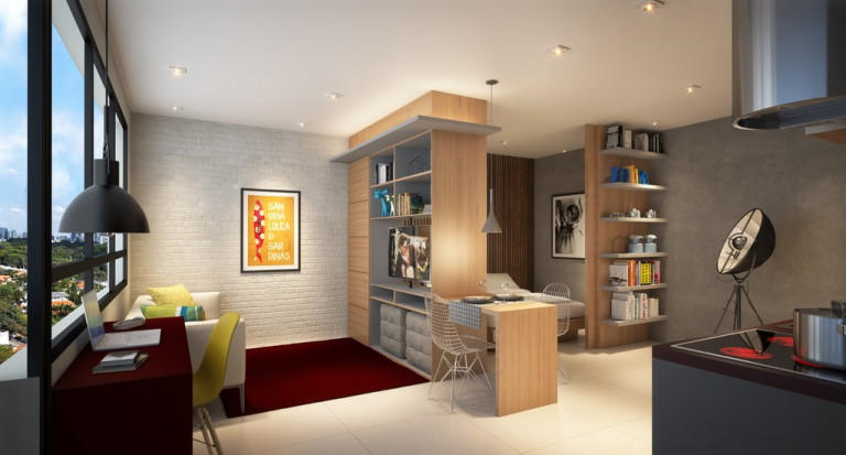 Imagem Studio com 1 Quarto à Venda, 37 m² em Pinheiros - São Paulo