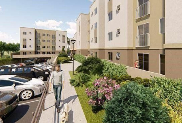 Imagem Apartamento com 2 Quartos à Venda, 50 m² em Braga - São José Dos Pinhais