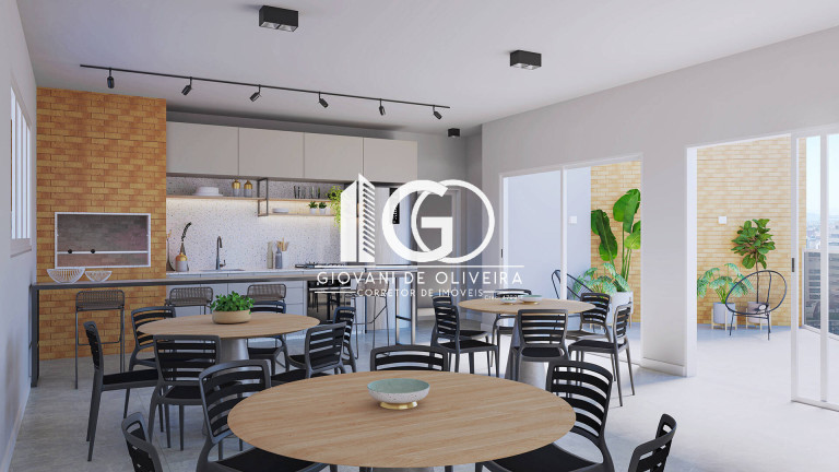 Imagem Apartamento com 1 Quarto à Venda, 25 m² em Centro - Criciúma