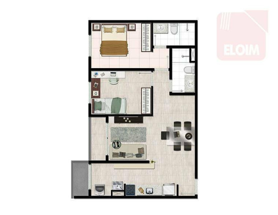 Imagem Apartamento com 2 Quartos para Alugar, 65 m² em Brás - São Paulo Imagem Apartamento com 2 Quartos para Alugar, 65 m² em Brás - São Paulo