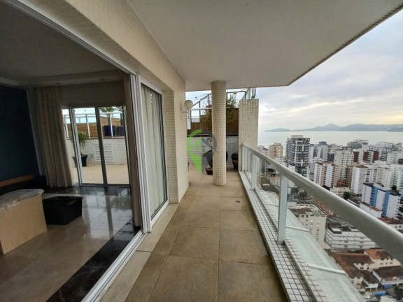 Apartamento com 3 Quartos para Alugar, 298 m² em Embaré - Santos