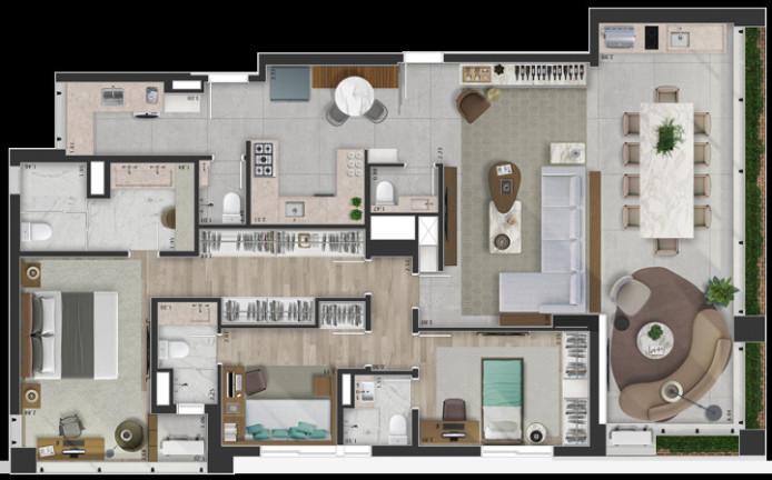 Imagem Apartamento com 3 Quartos à Venda, 177 m² em Mooca - São Paulo Imagem Apartamento com 3 Quartos à Venda, 177 m² em Mooca - São Paulo