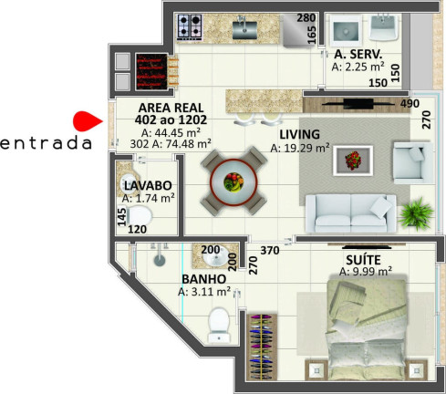 Imagem Apartamento com 1 Quarto à Venda, 44 m² em Navegantes - Capão Da Canoa Imagem Apartamento com 1 Quarto à Venda, 44 m² em Navegantes - Capão Da Canoa