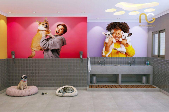 Imagem Apartamento com 3 Quartos à Venda, 105 m² em Canto Do Forte - Praia Grande