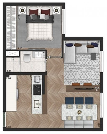 Imagem Apartamento com 2 Quartos à Venda, 34 m² em Cambuci - São Paulo Imagem Apartamento com 2 Quartos à Venda, 34 m² em Cambuci - São Paulo