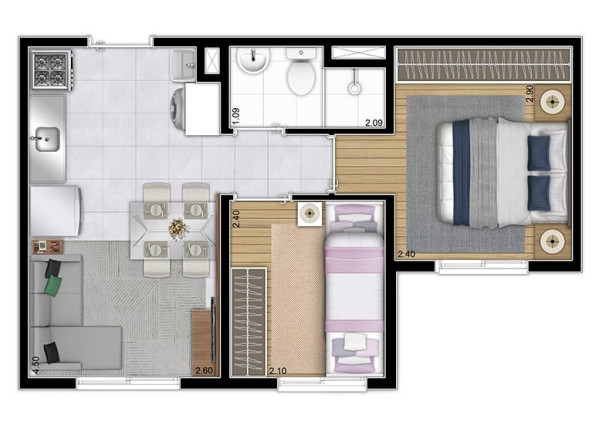 Imagem Apartamento com 2 Quartos à Venda, 32 m² em Vila Prudente - São Paulo Imagem Apartamento com 2 Quartos à Venda, 32 m² em Vila Prudente - São Paulo