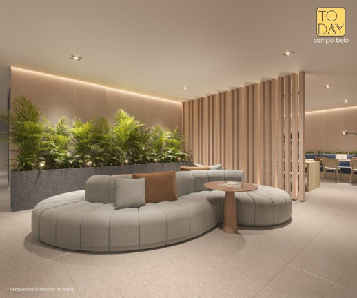 Imagem Apartamento com 2 Quartos à Venda, 40 m² em Campo Belo - São Paulo