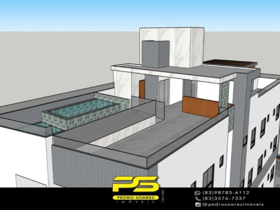 Imagem Apartamento com 3 Quartos à Venda, 68 m² em Jardim Cidade Universitária - João Pessoa