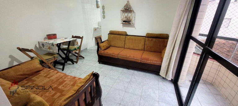 Apartamento com 1 Quarto à Venda, 43 m² em Vila Guilhermina - Praia Grande