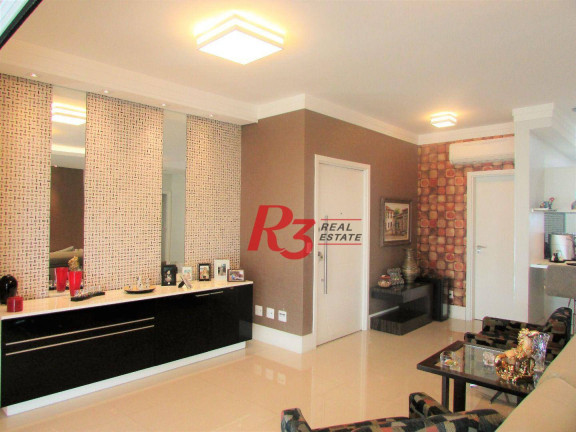 Imagem Apartamento com 3 Quartos para Alugar, 178 m² em Gonzaga - Santos Imagem Apartamento com 3 Quartos para Alugar, 178 m² em Gonzaga - Santos
