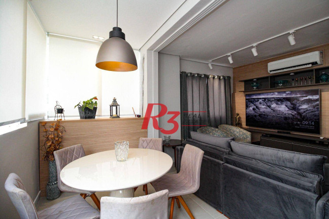 Imagem Apartamento com 2 Quartos à Venda, 72 m² em Gonzaga - Santos