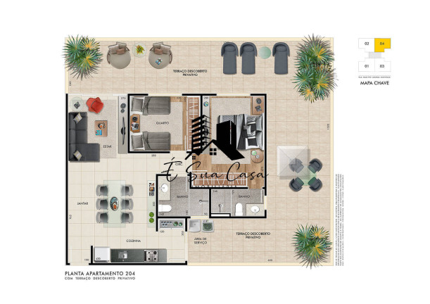 Imagem Apartamento com 2 Quartos à Venda, 65 m² em Manacás - Belo Horizonte Imagem Apartamento com 2 Quartos à Venda, 65 m² em Manacás - Belo Horizonte