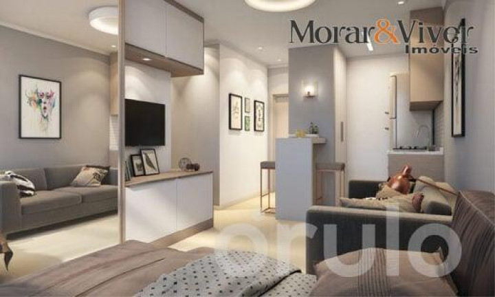 Imagem Imóvel com 1 Quarto à Venda, 22 m² em Centro - Curitiba
