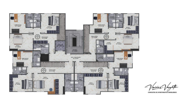Imagem Apartamento com 3 Quartos à Venda, 79 m² em São Francisco De Assis - Camboriú