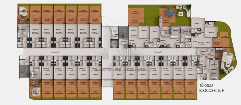 Imagem Flat com 2 Quartos à Venda, 90 m² em Centro - Ipojuca