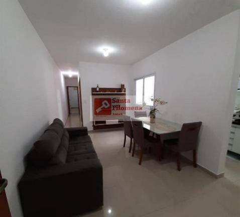 Apartamento com 3 Quartos à Venda, 66 m² em Santa Maria - Santo André
