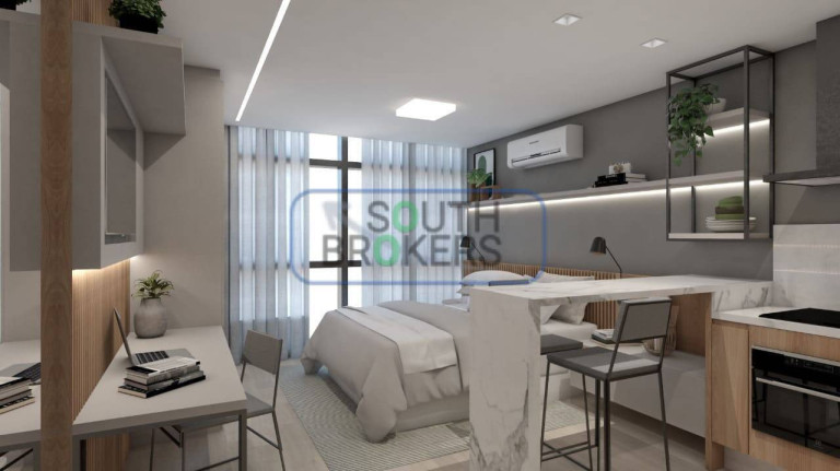 Loft com 1 Quarto à Venda, 28 m² em Centro - São José Dos Pinhais