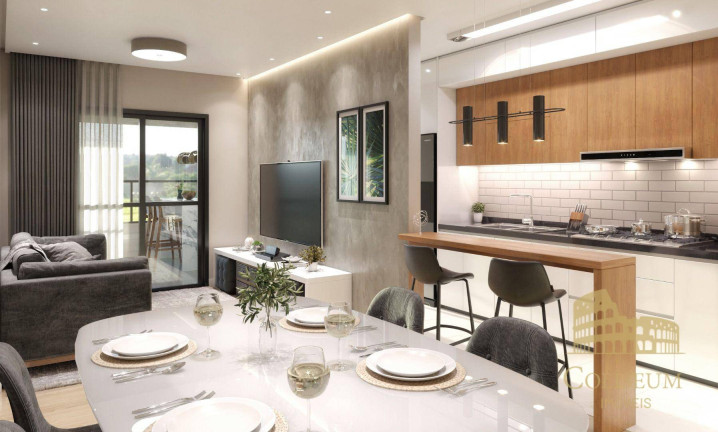 Imagem Apartamento com 1 Quarto à Venda, 52 m² em Balneário Pires - Praia Grande