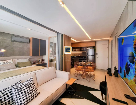 Imagem Apartamento com 1 Quarto à Venda, 38 m² em Mucuripe - Fortaleza Imagem Apartamento com 1 Quarto à Venda, 38 m² em Mucuripe - Fortaleza