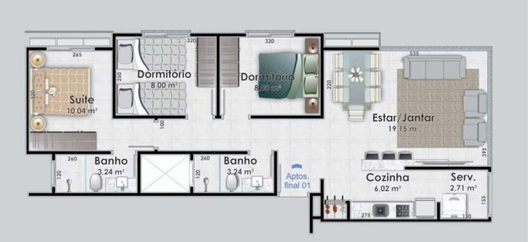 Imagem Apartamento com 3 Quartos à Venda, 173 m² em Zona Nova - Capão Da Canoa Imagem Apartamento com 3 Quartos à Venda, 173 m² em Zona Nova - Capão Da Canoa