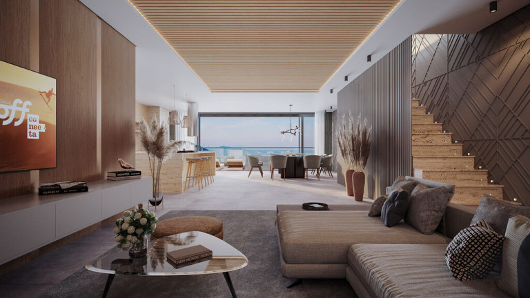 Imagem Apartamento com 4 Quartos à Venda, 371 m² em Praia Brava De Itajaí - Itajaí