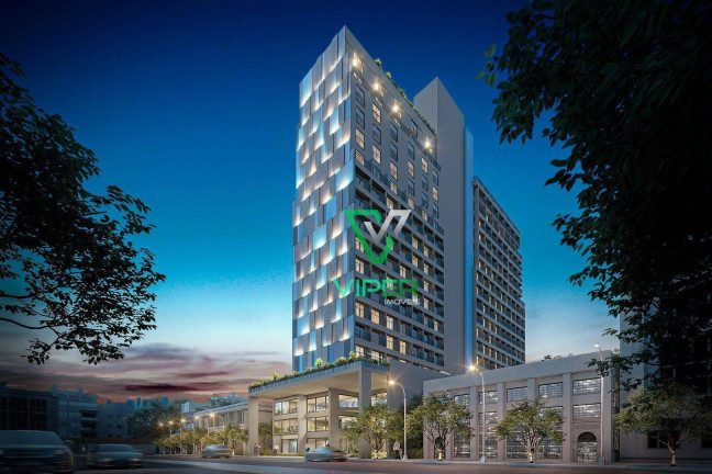 Imagem Studio com 1 Quarto à Venda, 20 m² em água Verde - Curitiba