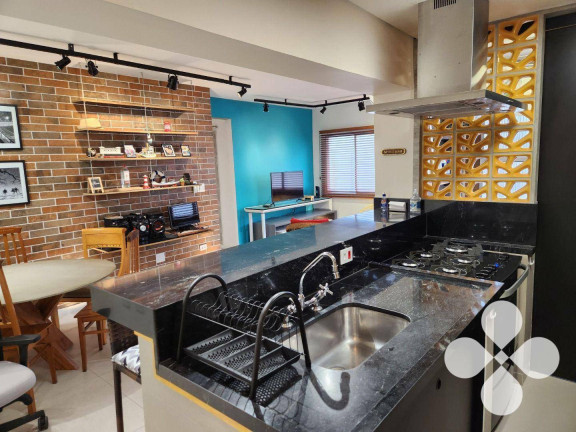 Imagem Imóvel com 2 Quartos à Venda, 88 m² em Pompéia - Santos Imagem Imóvel com 2 Quartos à Venda, 88 m² em Pompéia - Santos