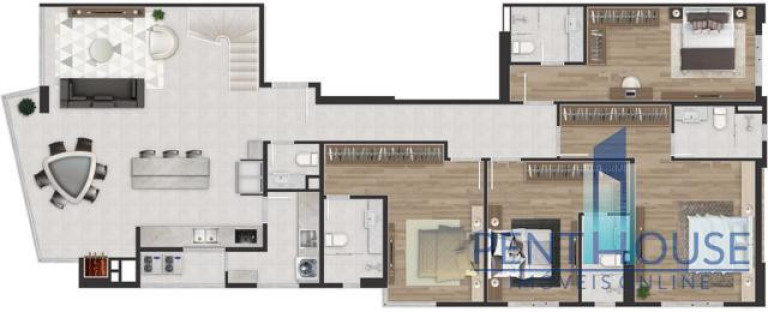 Imagem Cobertura com 4 Quartos à Venda, 326 m² em Centro - Balneário Camboriú