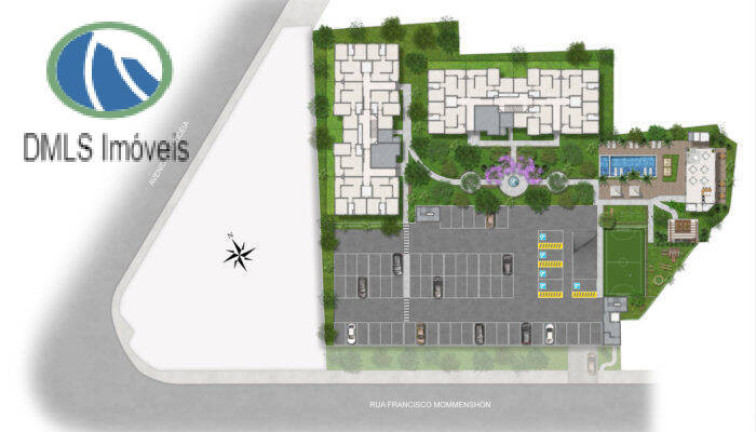 Imagem Apartamento com 2 Quartos à Venda, 47 m² em Laranjeiras - Caieiras