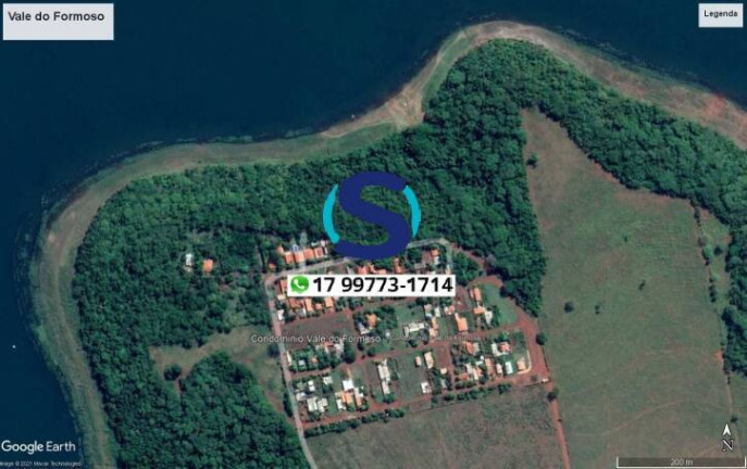 Terreno à Venda, 450 m² em Vale Do Formoso - Indiaporã
