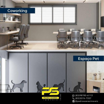 Imagem Apartamento com 2 Quartos à Venda, 62 m² em Brisamar - João Pessoa Imagem Apartamento com 2 Quartos à Venda, 62 m² em Brisamar - João Pessoa
