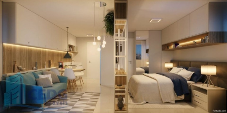 Imagem Apartamento com 1 Quarto à Venda, 41 m² em Portão - Curitiba