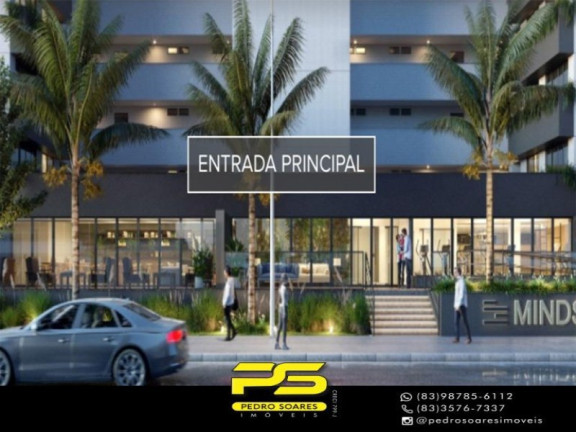 Apartamento com 1 Quarto à Venda, 51 m² em Manaíra - João Pessoa