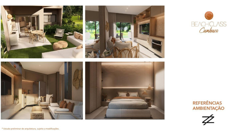 Imagem Apartamento com 2 Quartos à Venda, 40 m² em Cumbuco - Caucaia