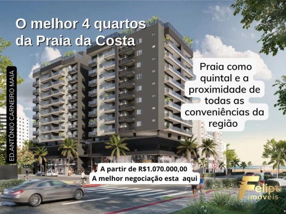 Imagem Imóvel com 4 Quartos à Venda, 105 m² em Praia Da Costa - Vila Velha