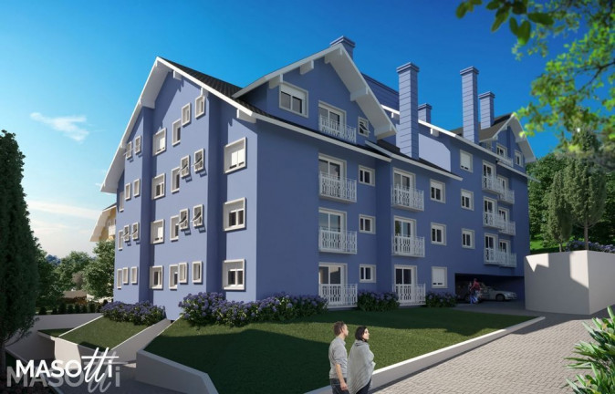 Apartamento com 1 Quarto à Venda, 528 m² em Centro - Gramado