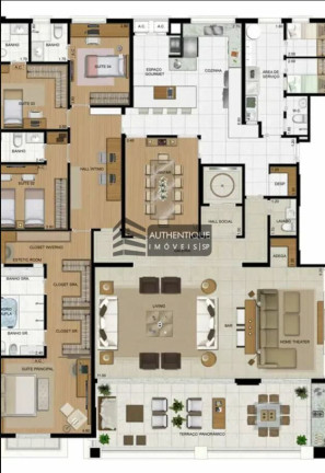 Imagem Apartamento com 4 Quartos à Venda, 310 m² em Perdizes - São Paulo