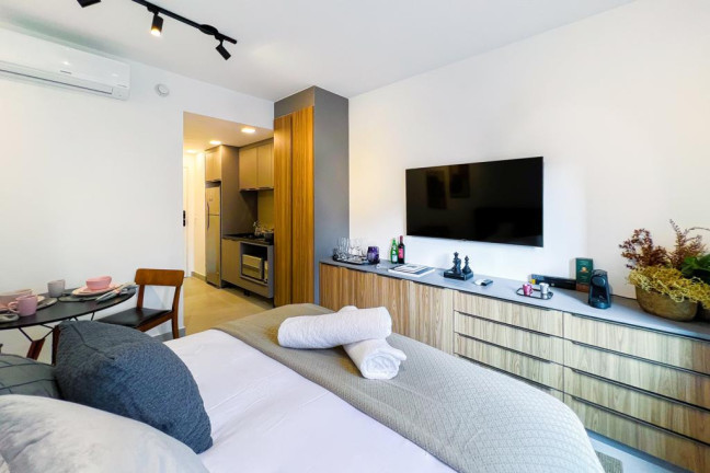 Imagem Apartamento com 1 Quarto para Alugar, 30 m² em Itaim Bibi - São Paulo