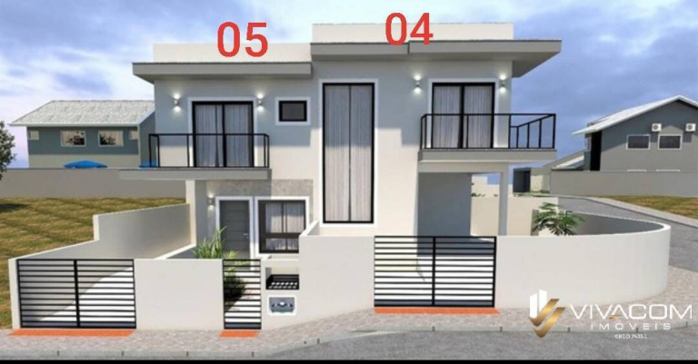 Imagem Casa com 2 Quartos à Venda, 85 m² em Forquilhas - São José
