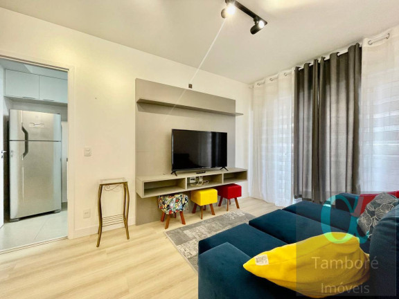 Imagem Apartamento com 1 Quarto para Alugar, 49 m² em Alphaville Centro Industrial E Empresarial/alphaville. - Barueri